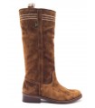 Bota campera en color cuero