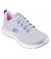 Deportivos gris, cordones blancos