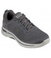 Deportivo hombre gris, cierre cordones con Arch Fit