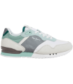 Deportivo mujer verde agua y blanco roto Pepe Jeans