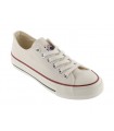Deportivas mujer Victoria cordones color crudo