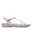 Sandalias confort Clarks blanco