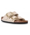 Sandalia Birkenstock beige dos tiras