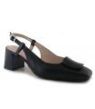 Zapatos en piel negra