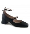 Zapato salón de tacón medio para mujer