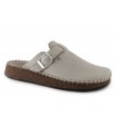Zueco de mujer en beige