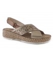 Sandalias de mujer combinadas en rosado