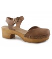 Zapato tipo zueco para mujer