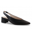zapato salón destalonado para mujer