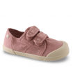 Zapato niño lona rosa dos velcros Igor