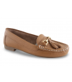 Mocasín Piel Camel