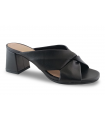 Sandalias en  negro de mujer