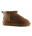 Bota para mujer estilo australiano en serraje cuero