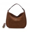 Bolso en color camel para mujer.