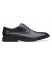 Zapato de cordones color negro