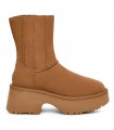 Botas australianas cuero con plataforma. Forro lana, piel cordero.