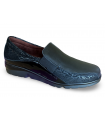 Zapatos confort con elástico.