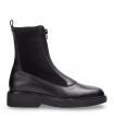 Botines negros de piel natural
