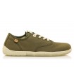 Zapatillas barefoot mujer verde caqui Mustang 60849