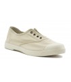 Zapatillas lona sin cordones arena Natural World 102