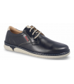 Zapatos de cordones para hombre en azul marino Luisetti 38301