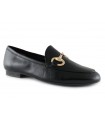 Mocasín clásico para mujer en negro Maria Jaen 37