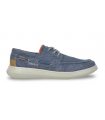 Zapato náutico azul para caballero Coronel Tapioca T206