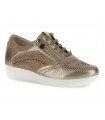 Deportivo taupe metalizado para señora Stonefly 222376 Paseo IV