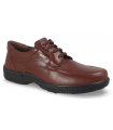 Zapatos clásicos para hombre en cognac Luisetti 20401
