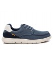 Zapato de lona estilo noruego en color azul marino para caballero XTI 144093
