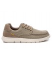 Zapato con cordones en color taupe para caballero XTI 144093