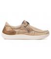 Zapato estilo Wallaby beige para caballero Sunni Sabbi Kunashiri