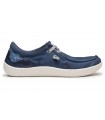 Zapato estilo Wallaby azul para caballero Sunni Sabbi Kunashiri
