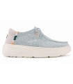Zapato estilo Wallaby con plataforma de color verde para mujer WALK IN PITAS POPPY