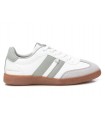 Deportivo blanco combinado con caqui para señora XTI 143485
