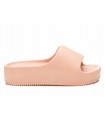 Sandalias con plataforma en color nude para señora XTI 143900
