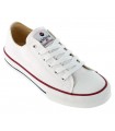 Deportivo clásico de lona de color blanco para mujer VICTORIA 106550