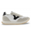 Deportivo de cordones de color negro y blanco para mujer VICTORIA 1157106
