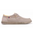 Zapato estilo Wallaby de color beige para hombre WALK IN PITAS WP150 DECK