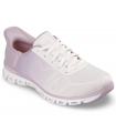 Deportivo blanco rosa Skechers Glide-Step Excite 104566