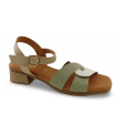 Sandalia taupe para señora Kaola Bombi Taupe 2672