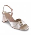 Sandalia platino Unisa METWAY