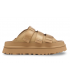 Sandalia con plataforma color arena Ugg Australia 1167430 W GoldenGlow Slide