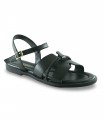 Sandalia strass negra para señora Shaddy 116240032