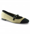 Bailarina camel con pulsera Miss Elastic 76541
