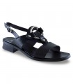 Sandalia en color negro para señora PLUMERS 3905 H357