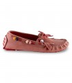 Mocasín en color coral