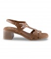Sandalia vaquetilla roble Oh My Sandals 5615