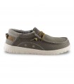 Zapato estilo Wallaby de color verde Sage para hombre JEEP JM51030A SAMOA WALLABEE KNIT
