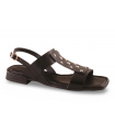 Sandalia tachas negra Marlinna 51765